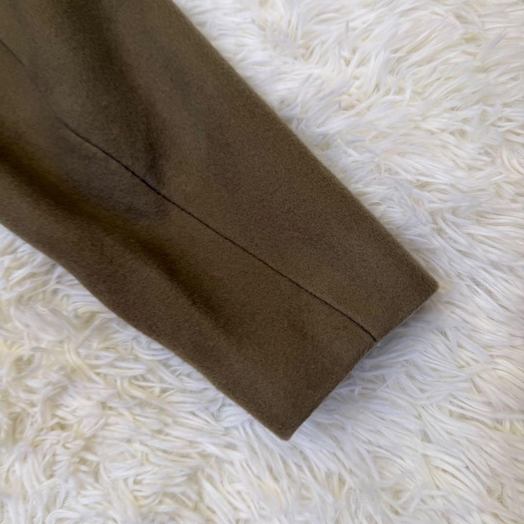 HYKE ウールフランネルショップコート チェスターコート