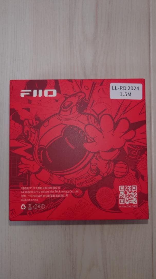 FIIO LL-RD 2024 高純度単結晶純銀線 アップグレード