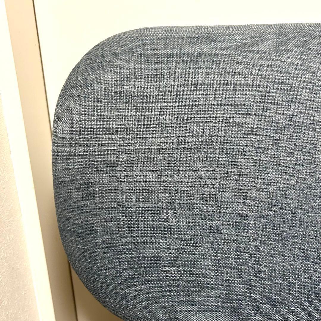 【美品】ニトリ リラックスワイド チェア 2脚 グレー ダイニングチェア 1人用