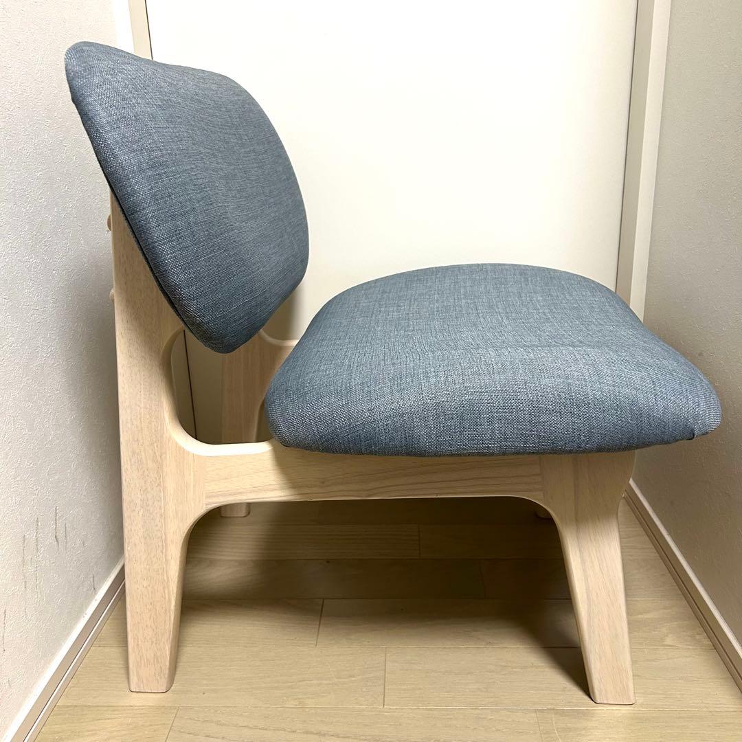 【美品】ニトリ リラックスワイド チェア 2脚 グレー ダイニングチェア 1人用