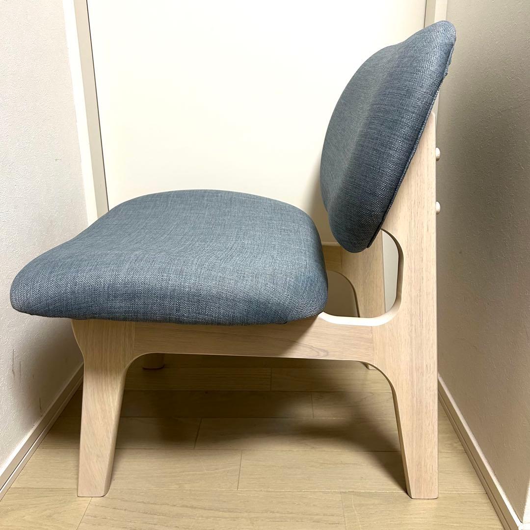 【美品】ニトリ リラックスワイド チェア 2脚 グレー ダイニングチェア 1人用