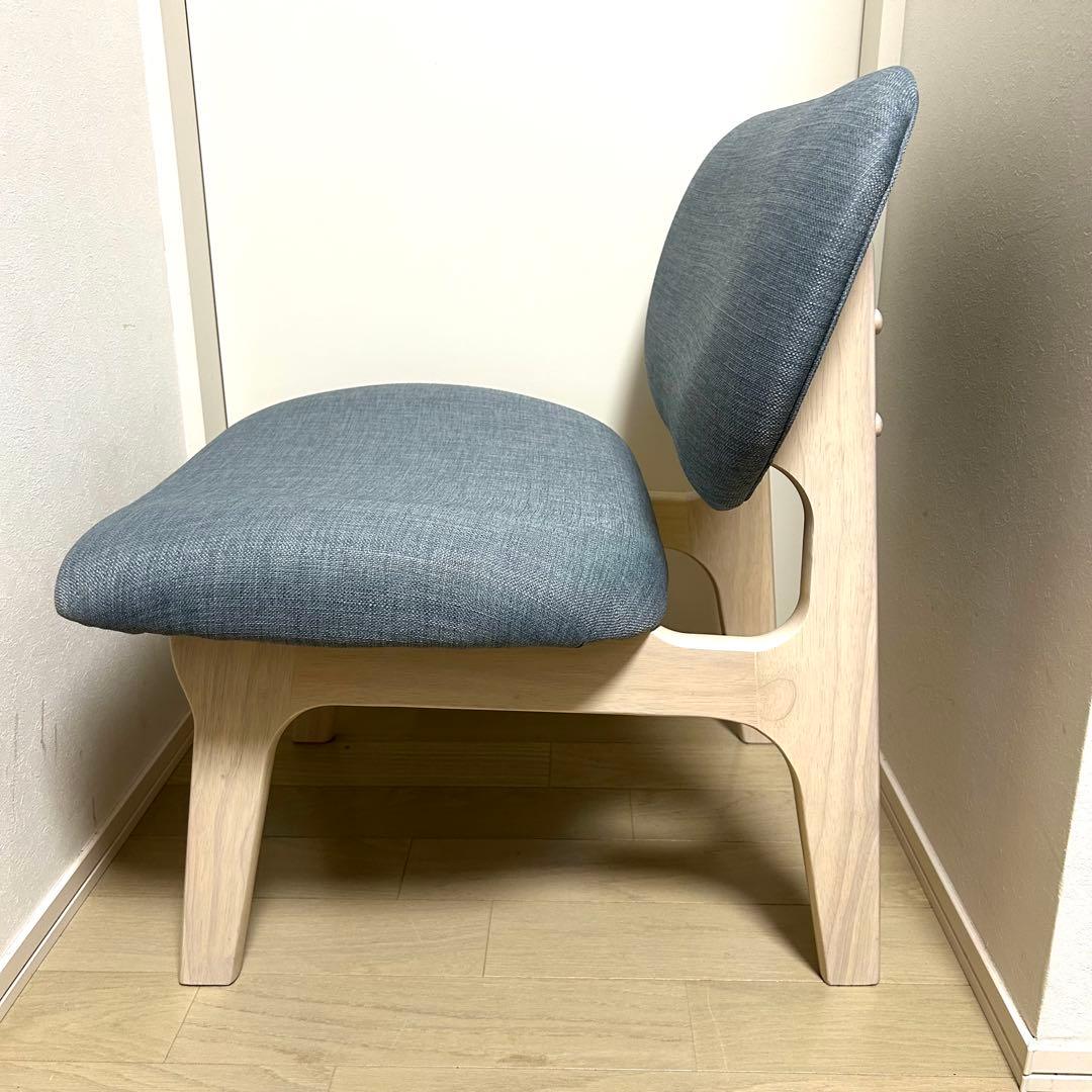 【美品】ニトリ リラックスワイド チェア 2脚 グレー ダイニングチェア 1人用