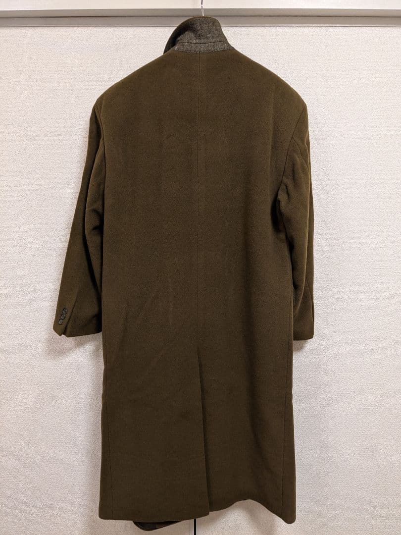 HUGO BOSS ダブルブレストチェスターコート カーキXXL