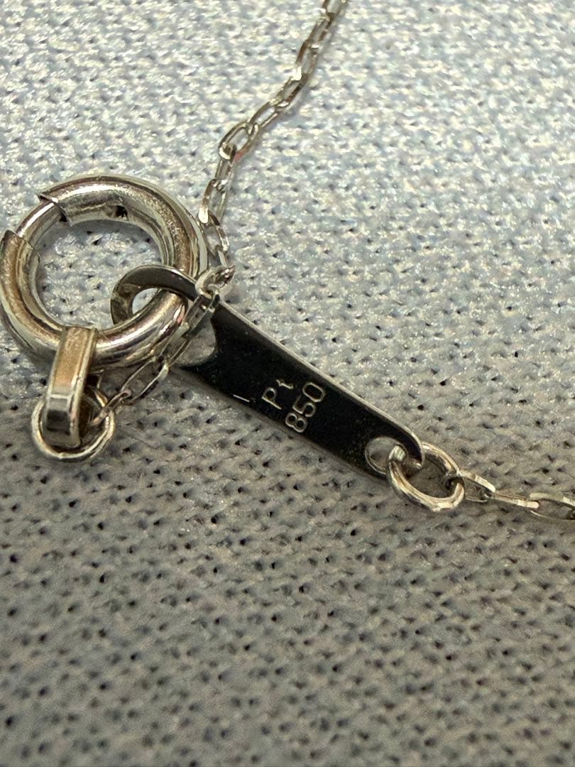 プラチナ ダイヤモンドネックレス 0.25ct 一粒ダイヤ