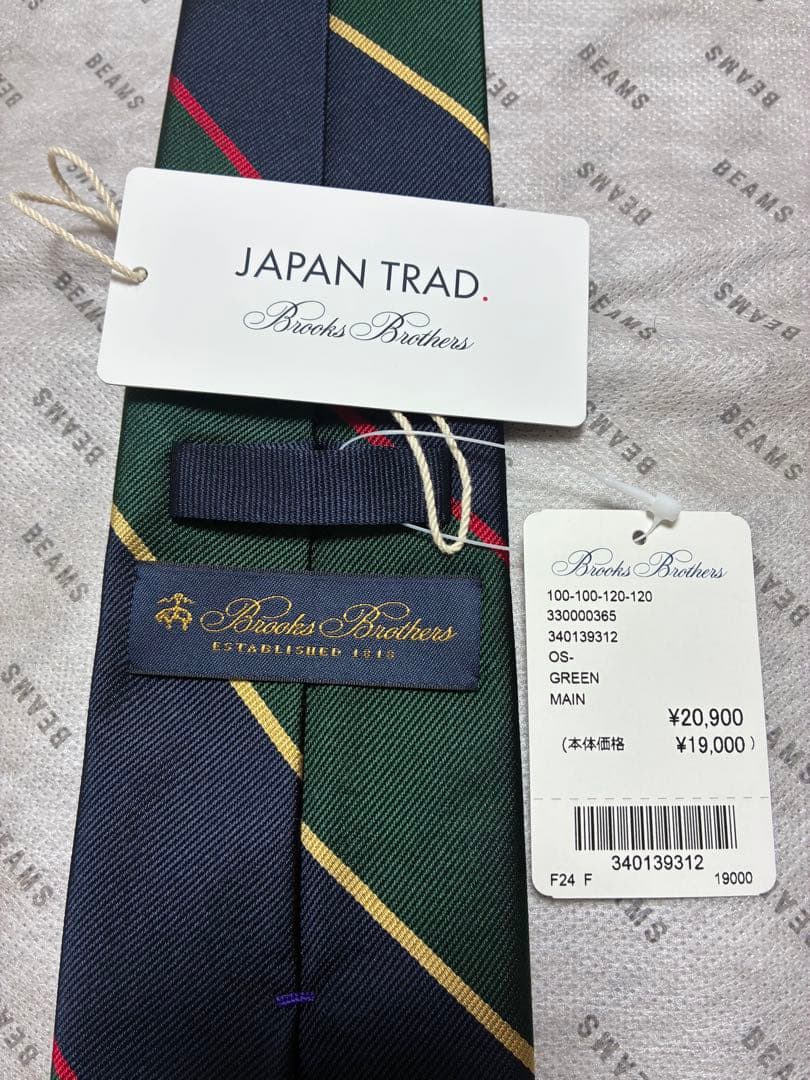 【新品】Brooks Brothers 〈JAPAN TRAD. 〉 ネクタイ