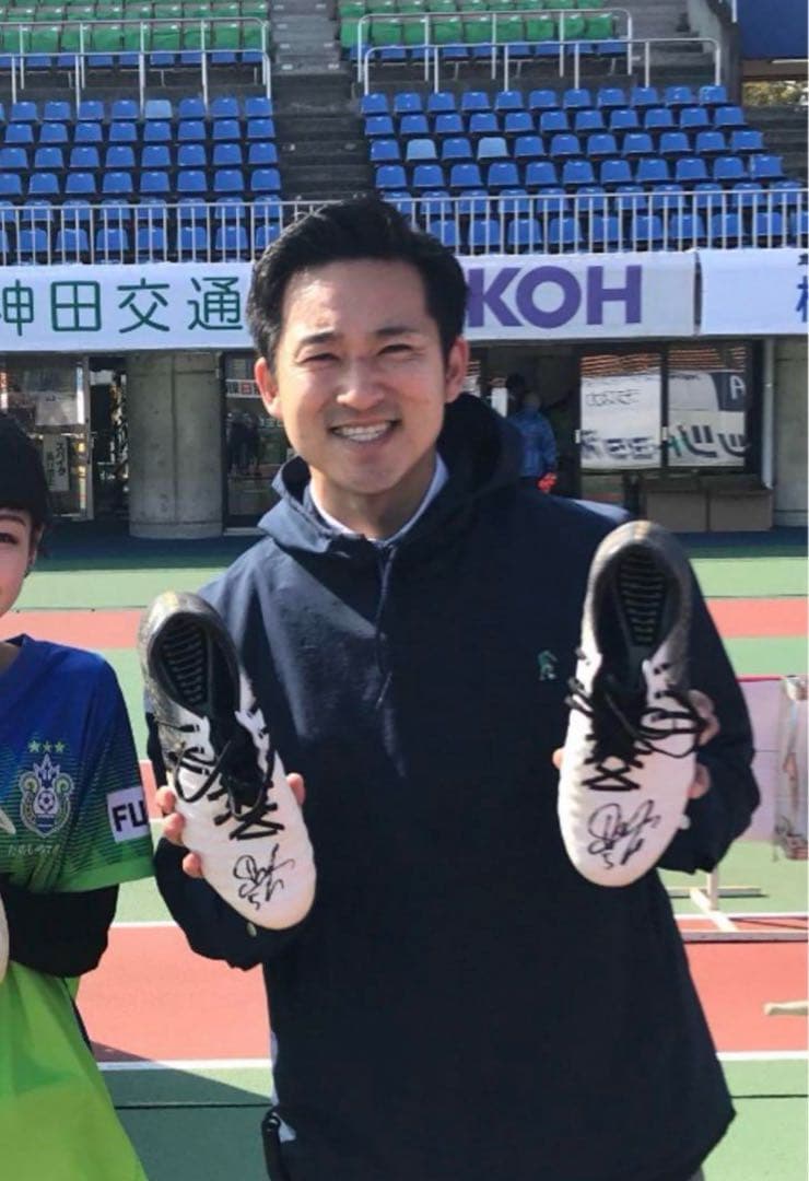 杉岡選手　サイン入りスパイク