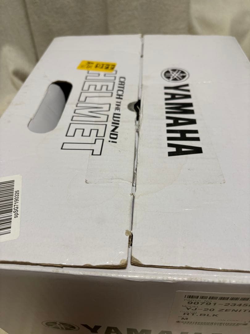 YJ-20 Mサイズ マットブラック　YAMAHA 未使用