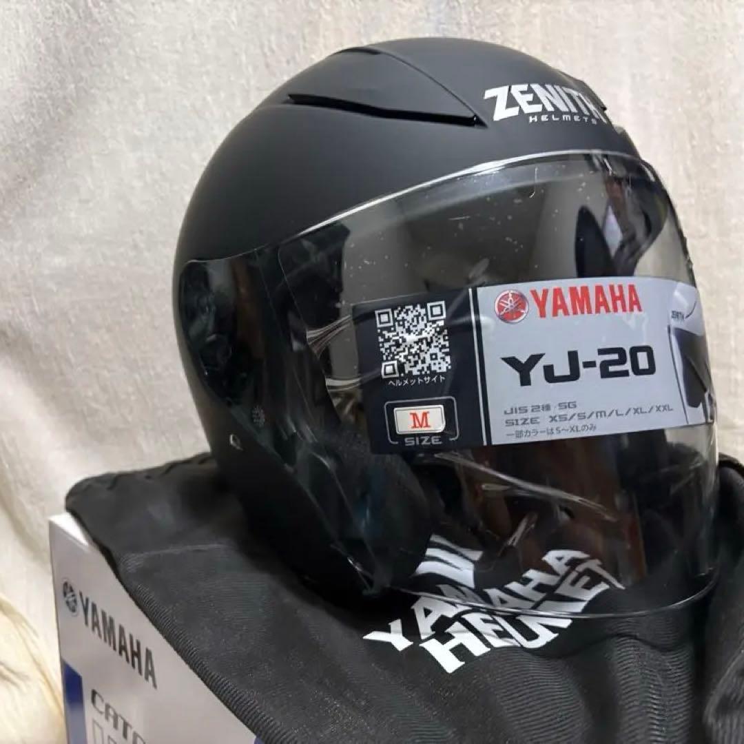 YJ-20 Mサイズ マットブラック　YAMAHA 未使用
