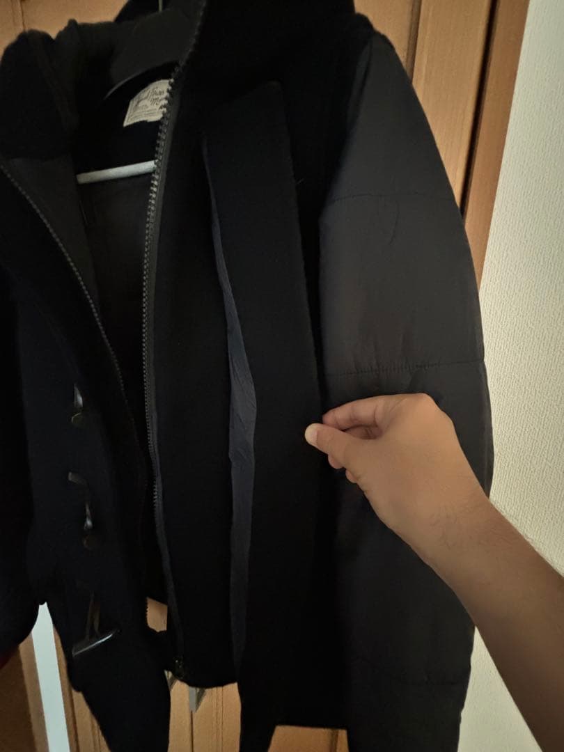 AVIREX ダッフルコート 黒