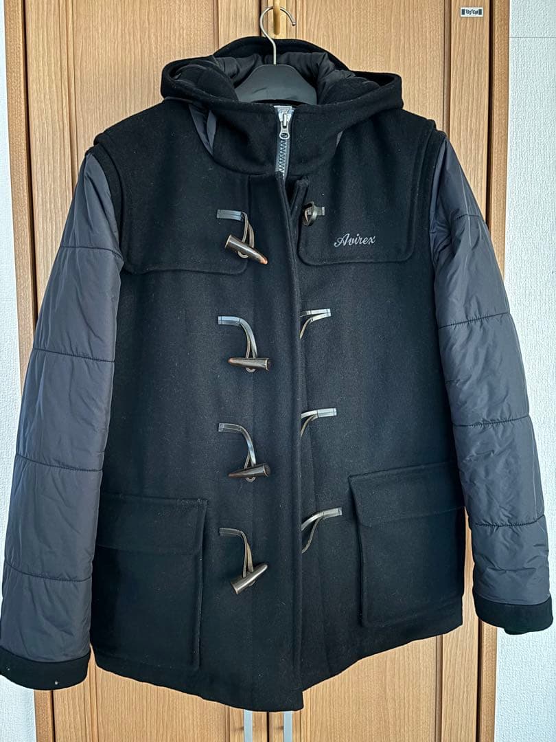 AVIREX ダッフルコート 黒