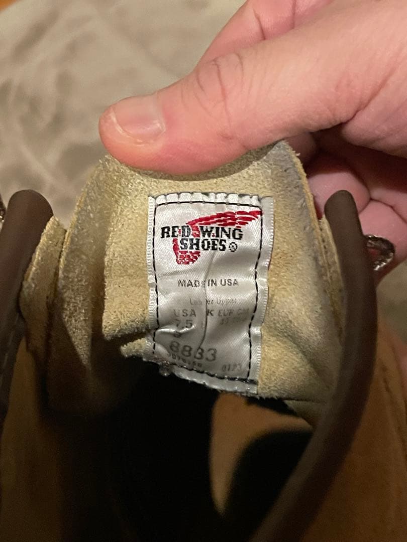 レッドウイング アイリッシュセッター 8833 us7.5