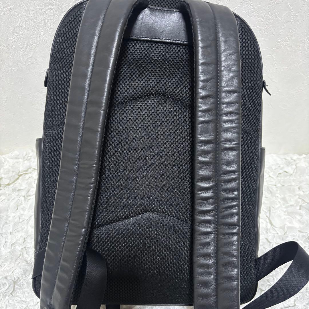 ✨希少✨コーチ　リュック　スムースレザー　黒　グラハム　A4　PC　C2934