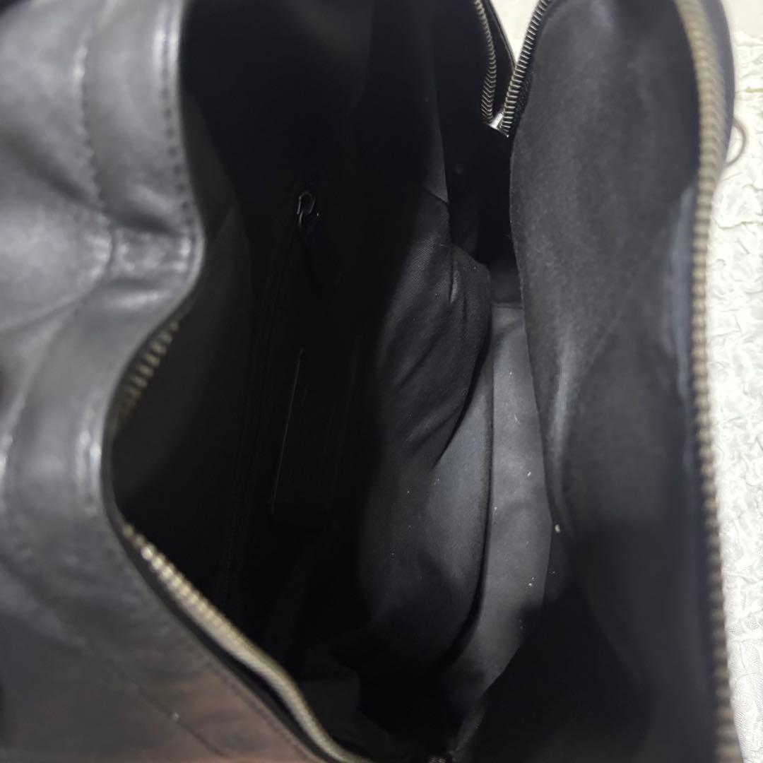 ✨希少✨コーチ　リュック　スムースレザー　黒　グラハム　A4　PC　C2934