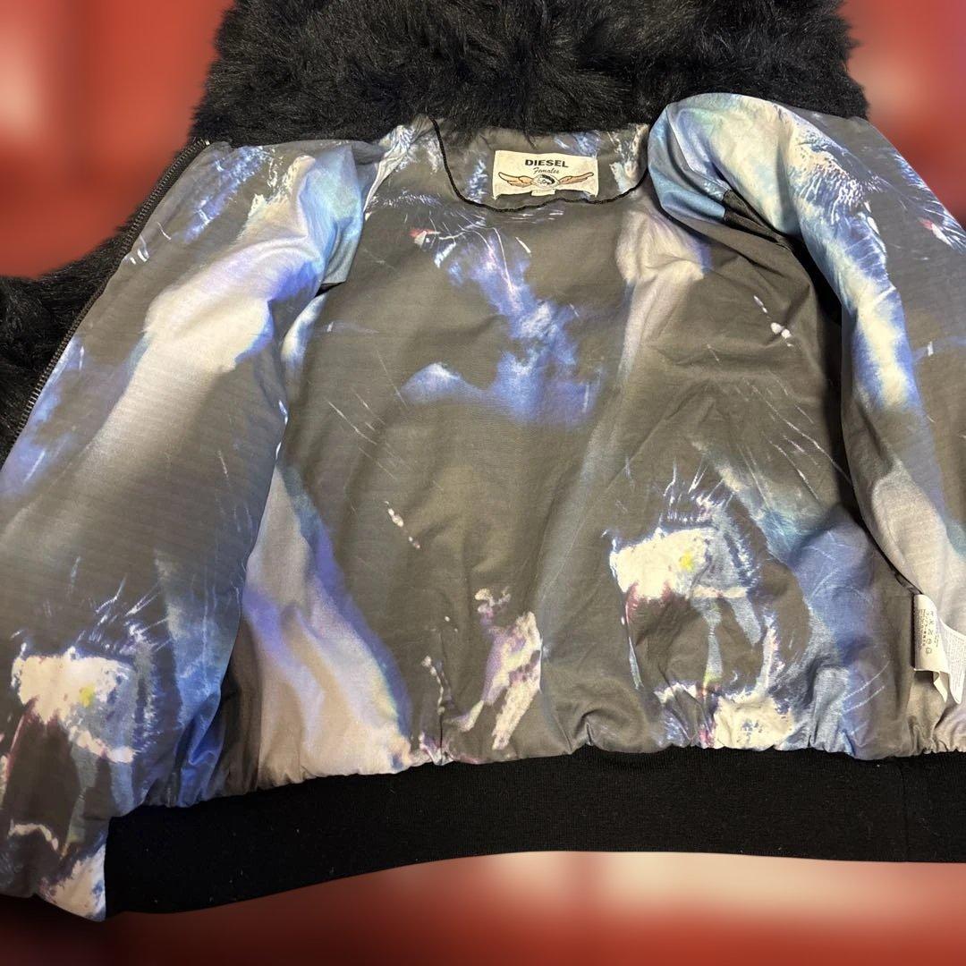 DIESEL 黒 ファーコート