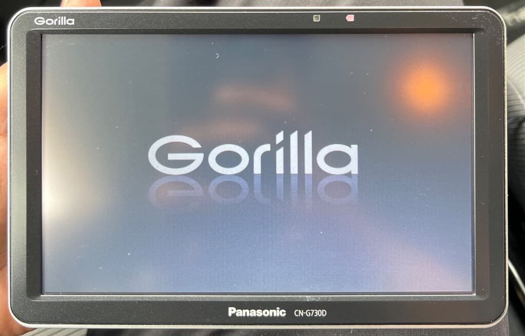 Panasonic Gorilla CN-G730D カーナビ 吸盤スタンド付き