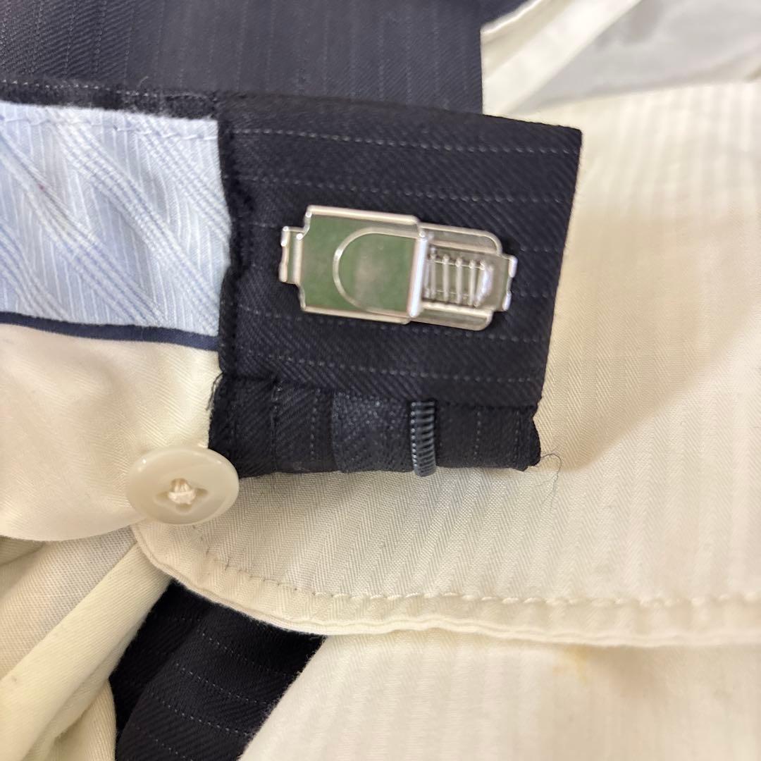 美品✨大きいサイズ AB6 Savile Row 高級ドーメル生地 ネイビー