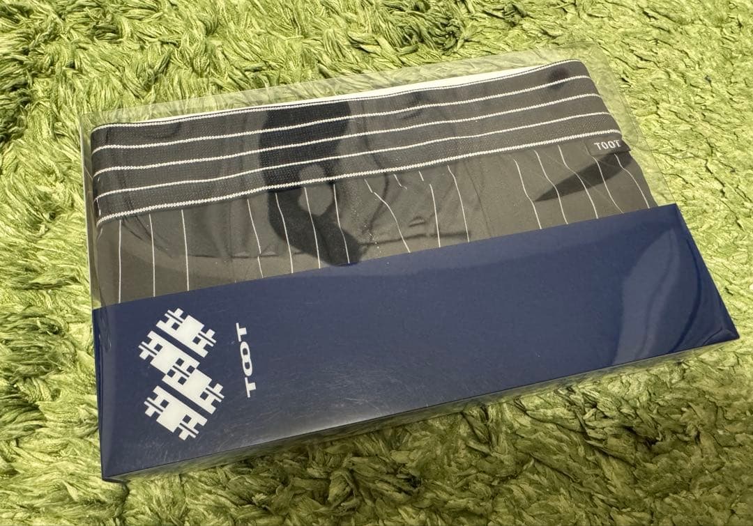 TOOT トゥート ピンストライプ ボクサー ウルトラマイクロ ブラック