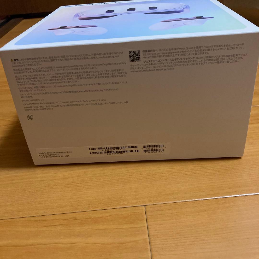 【新品】Quest3 512GB