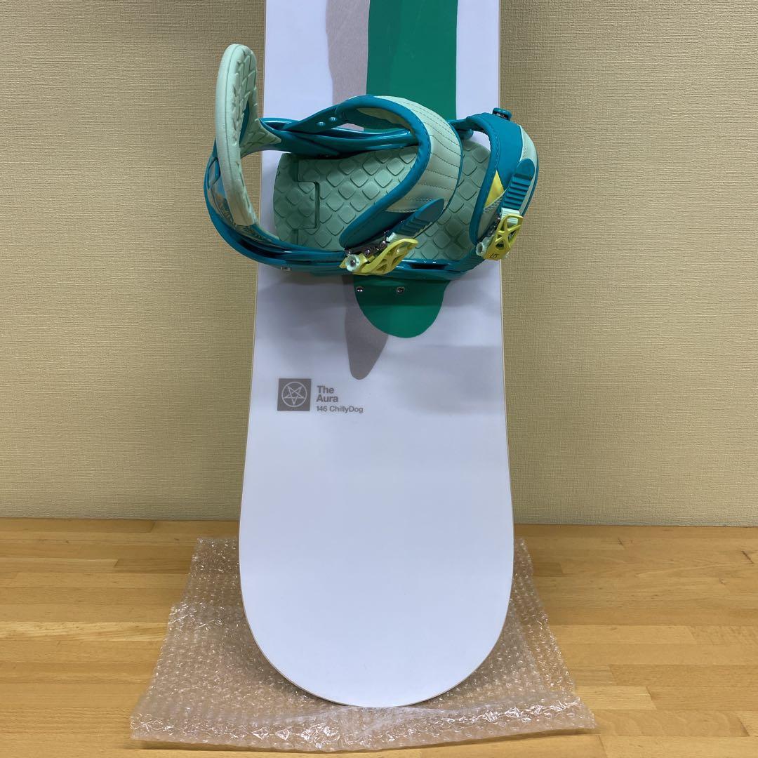 スノーボードAura 152cm Burton バインディング付き レディース向