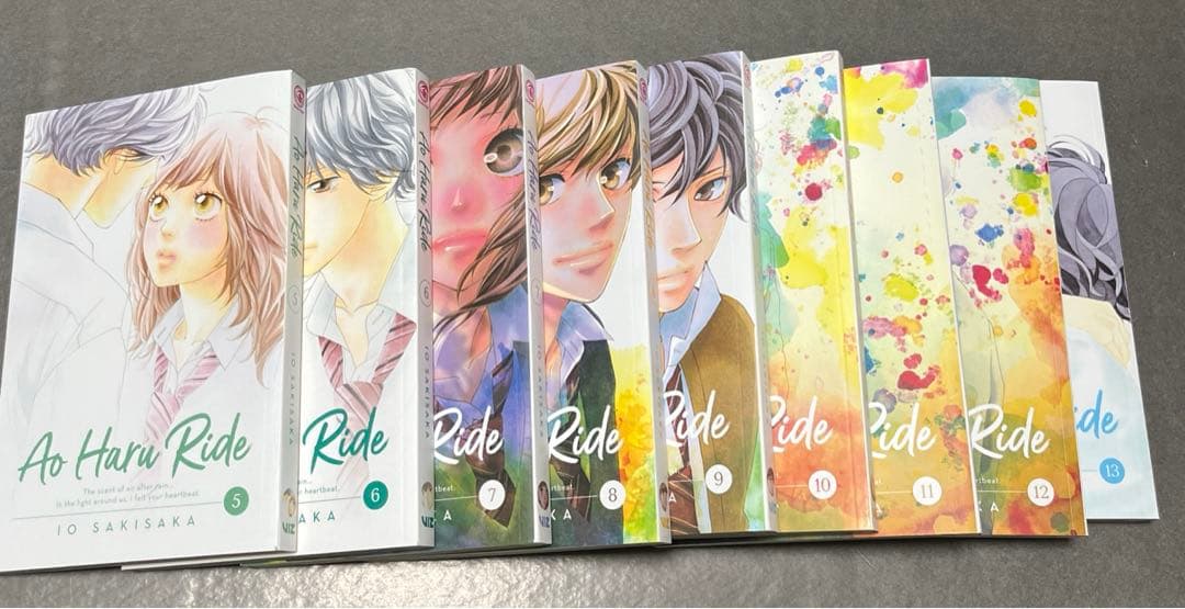 Ao Haru Ride アオハライド 英語版 漫画 5~13