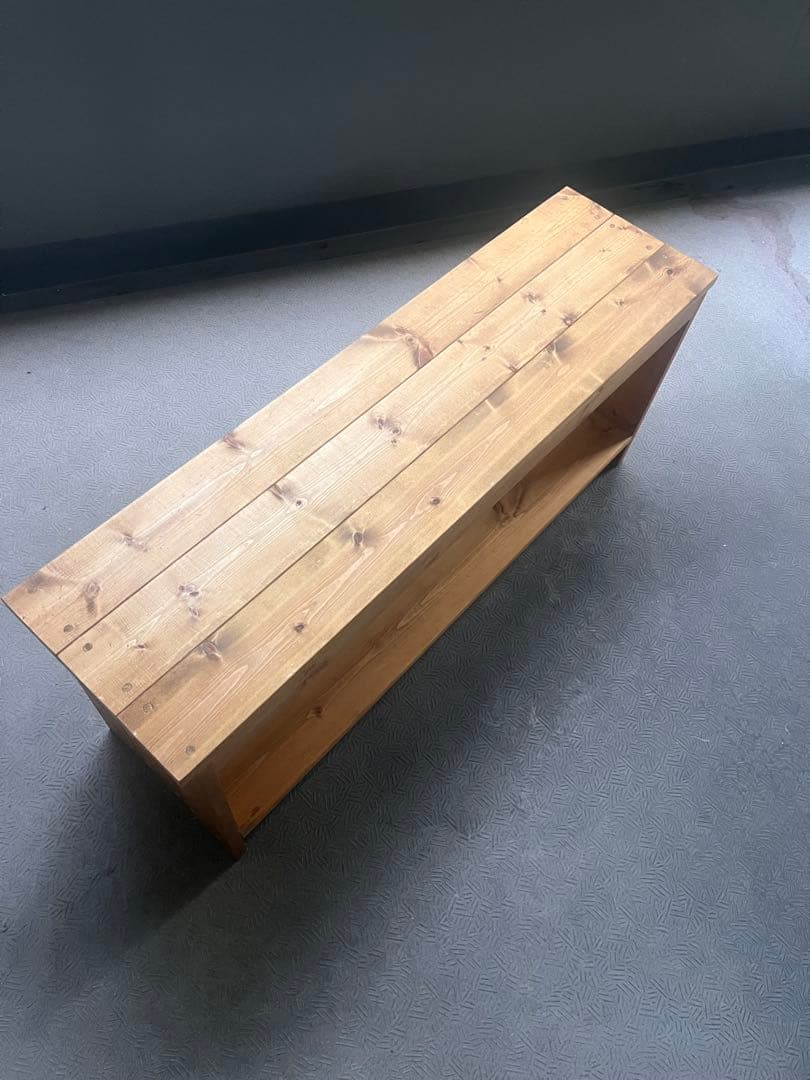 ハンドメイド家具　オープンシェルフ　木製シンプル棚