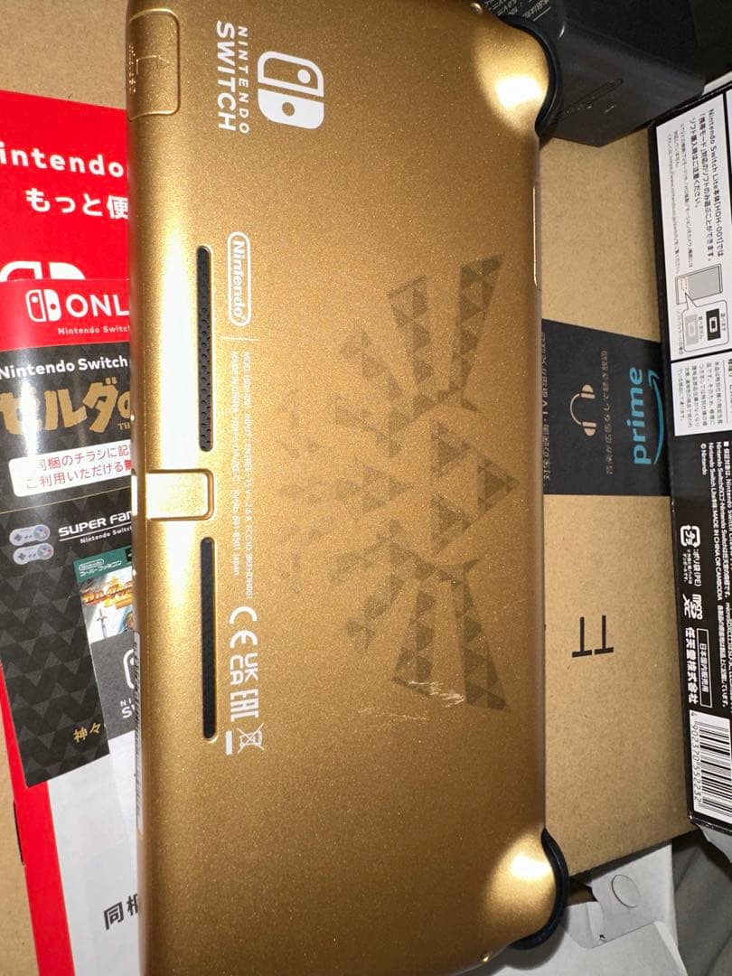 Nintendo Switch Lite ゼルダの伝説エディション 本体　訳あり