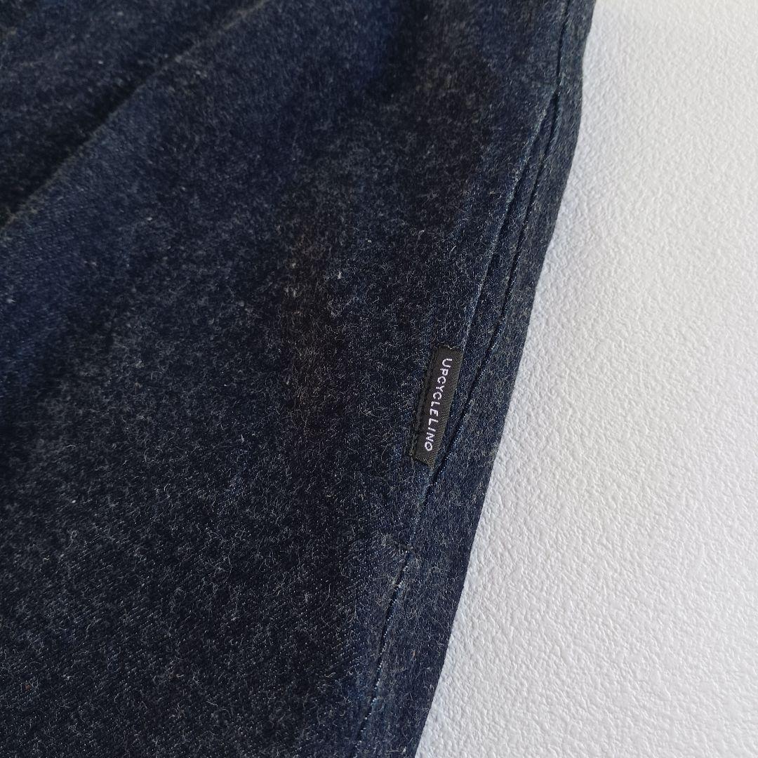 ネストローブ　upcyclelino　デニムジャンパースカート　デッキスカート