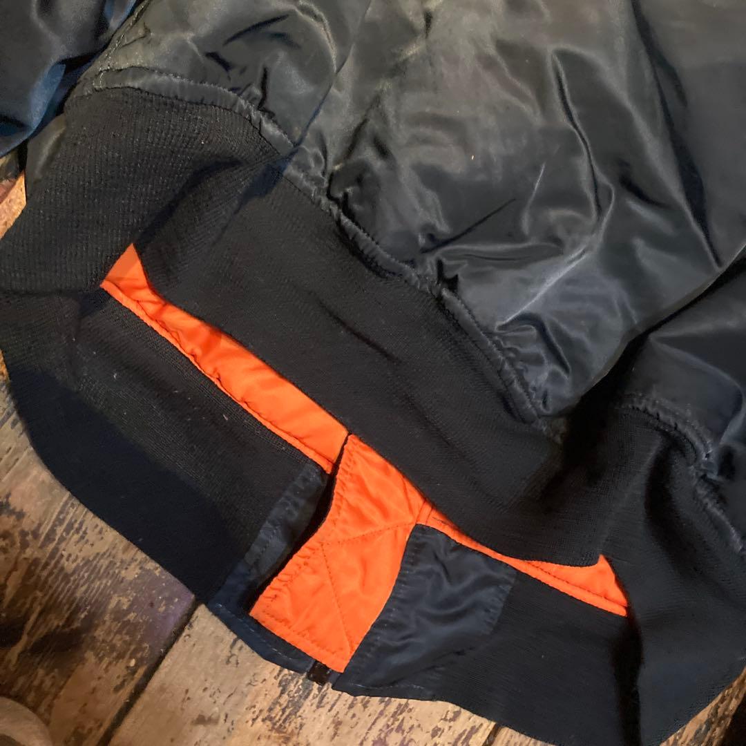 ALPHA アルファ MA-1 フライトジャケット ネイビー