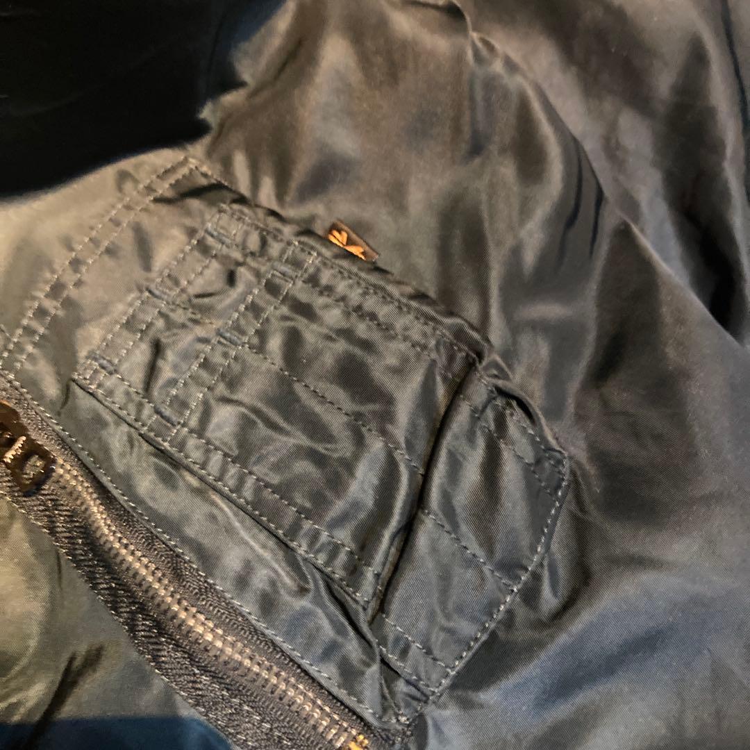 ALPHA アルファ MA-1 フライトジャケット ネイビー