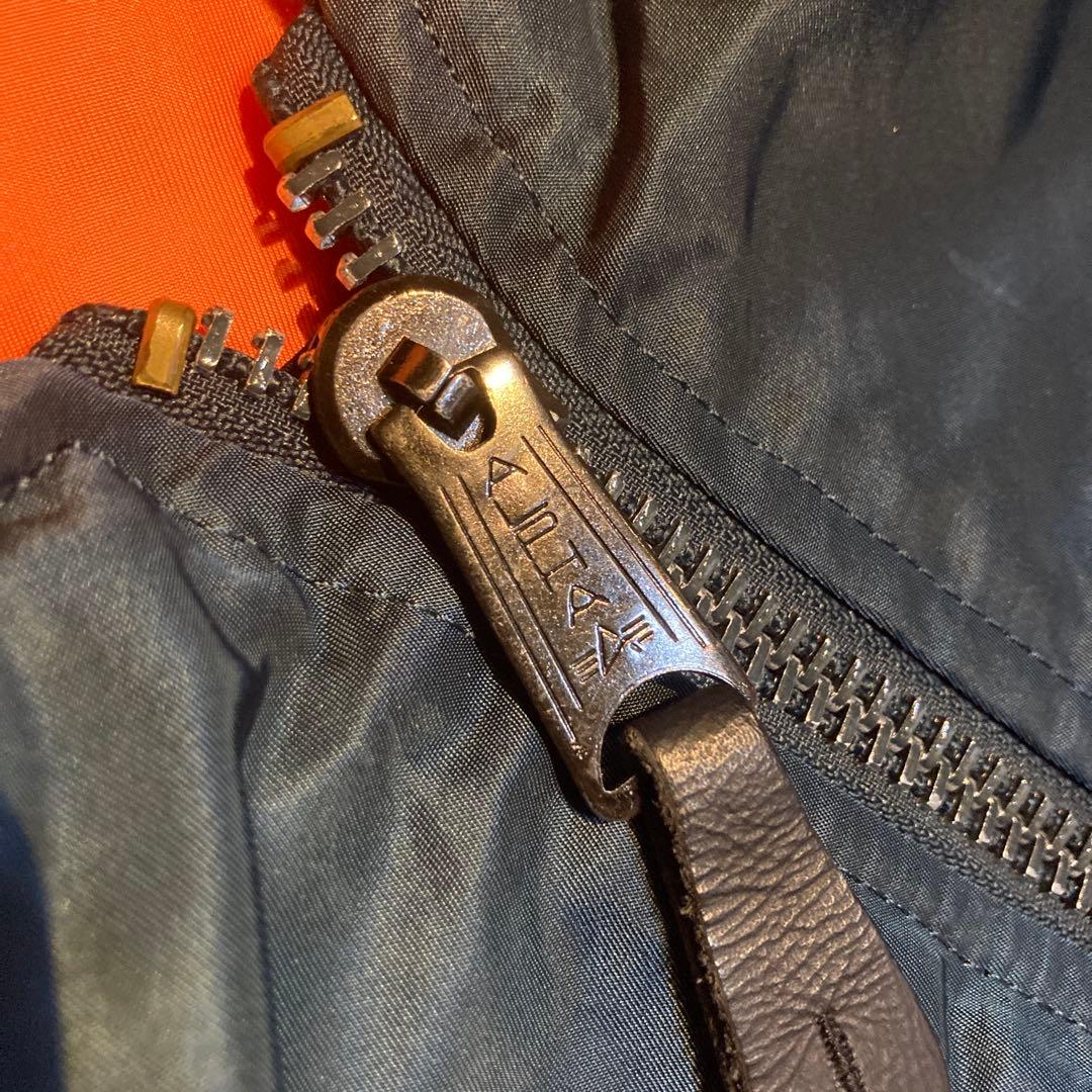 ALPHA アルファ MA-1 フライトジャケット ネイビー