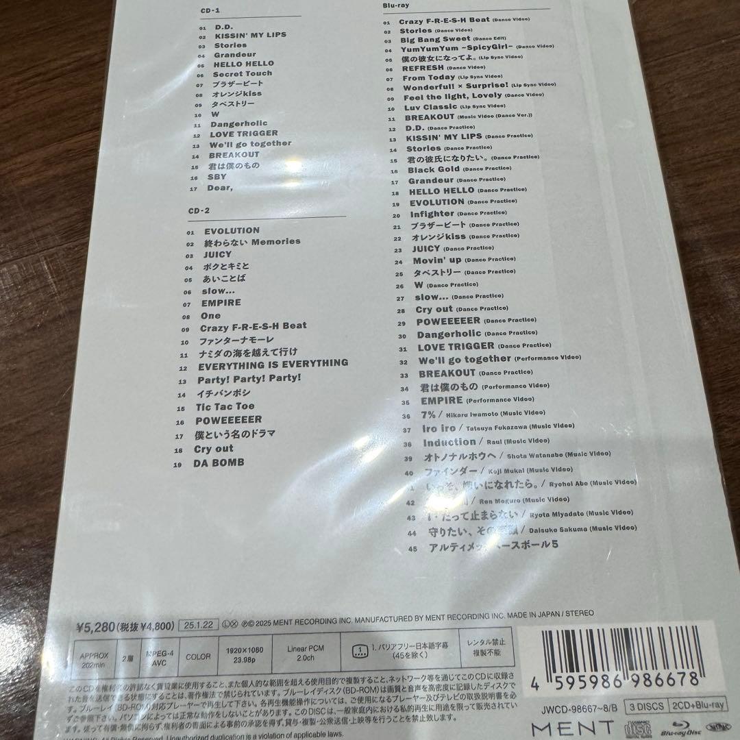  Man THE BEST 2020-2025 3形態セット