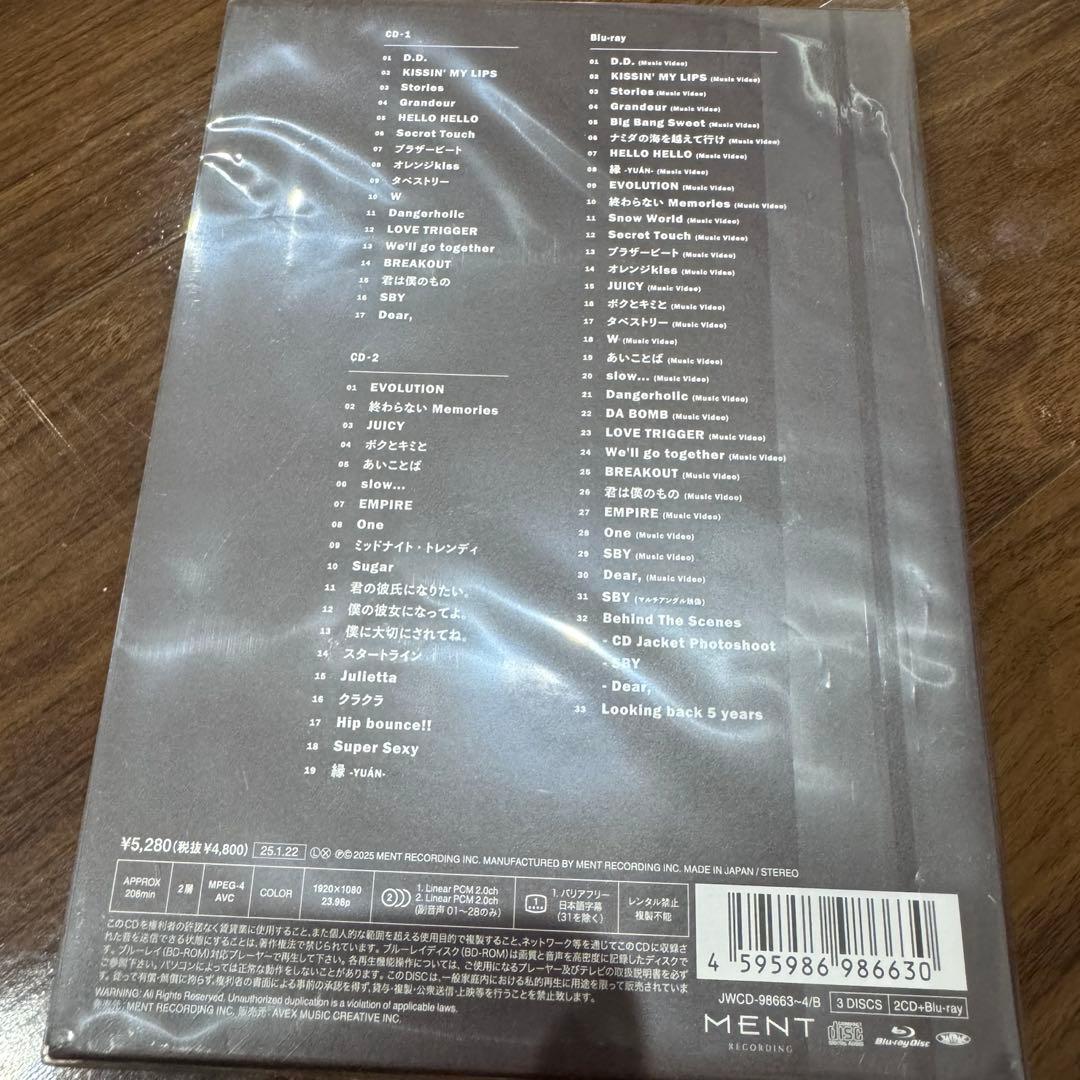  Man THE BEST 2020-2025 3形態セット