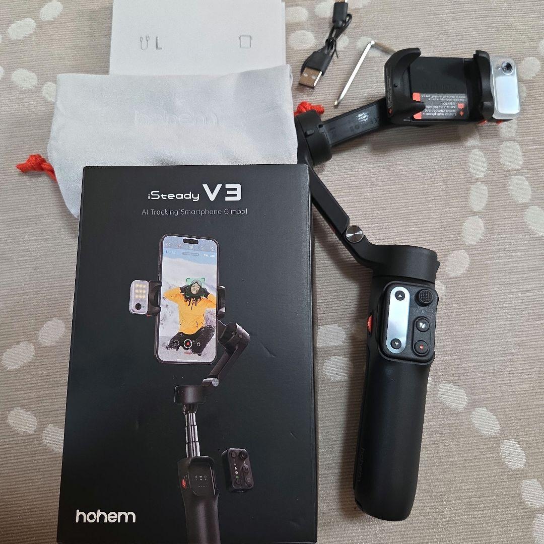 hohem　i Steady V3 スマートフォン用ジンバル　使用回数１回のみ