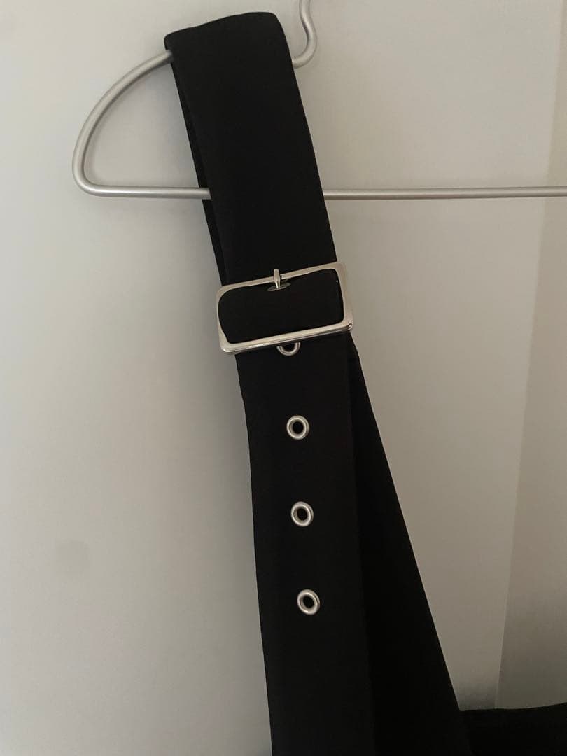 【週末セール】COLUMN｜ブラック サロペット estnation