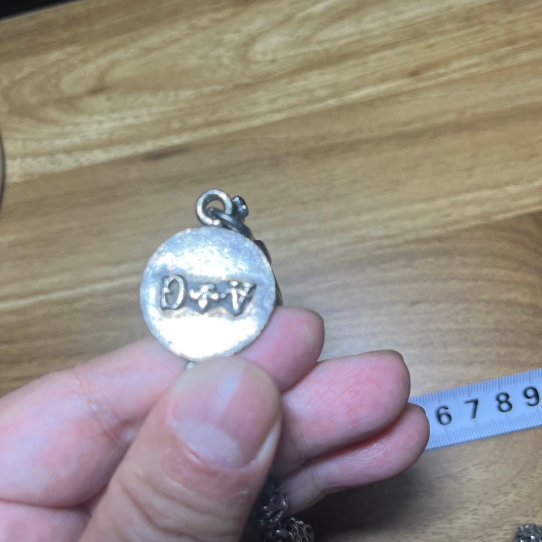 ビンテージシルバー925製ウォレットチェーン 約70cm