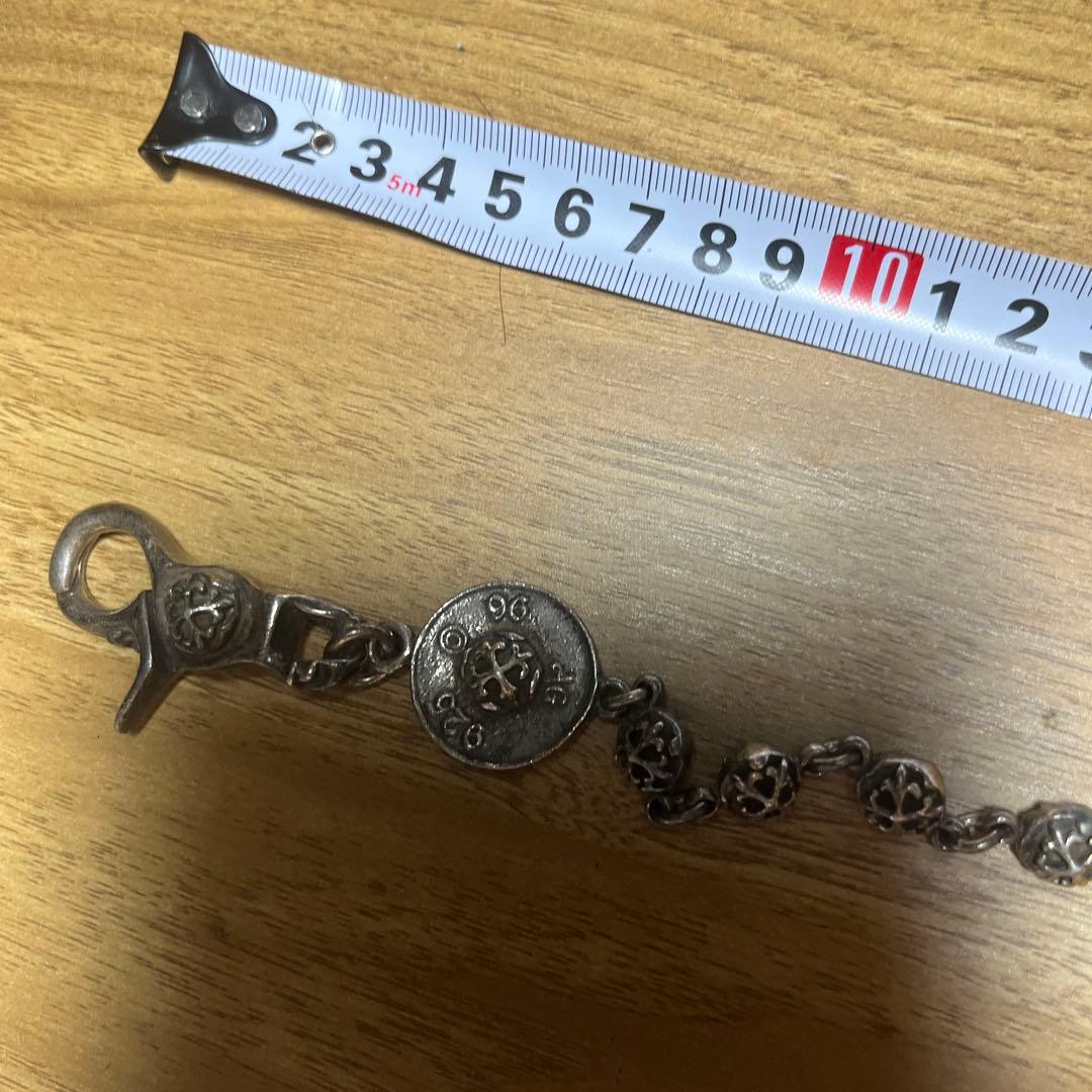 ビンテージシルバー925製ウォレットチェーン 約70cm