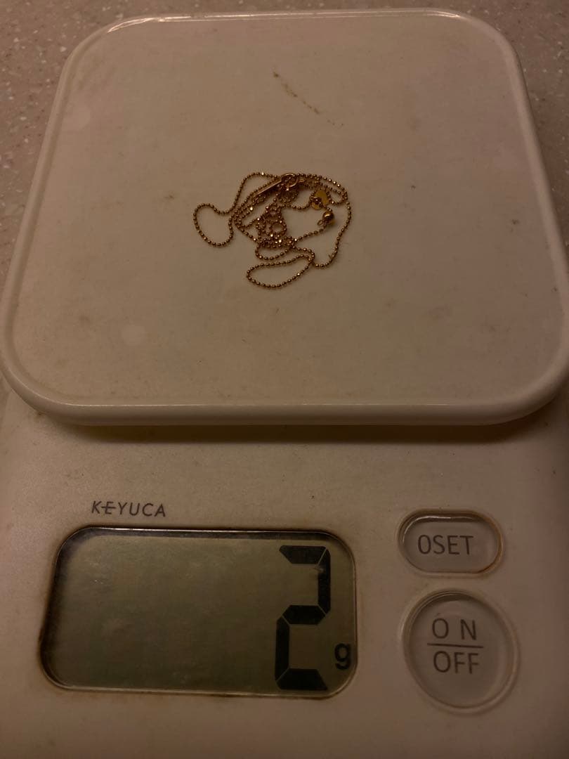 K18ゴールド ネックレス