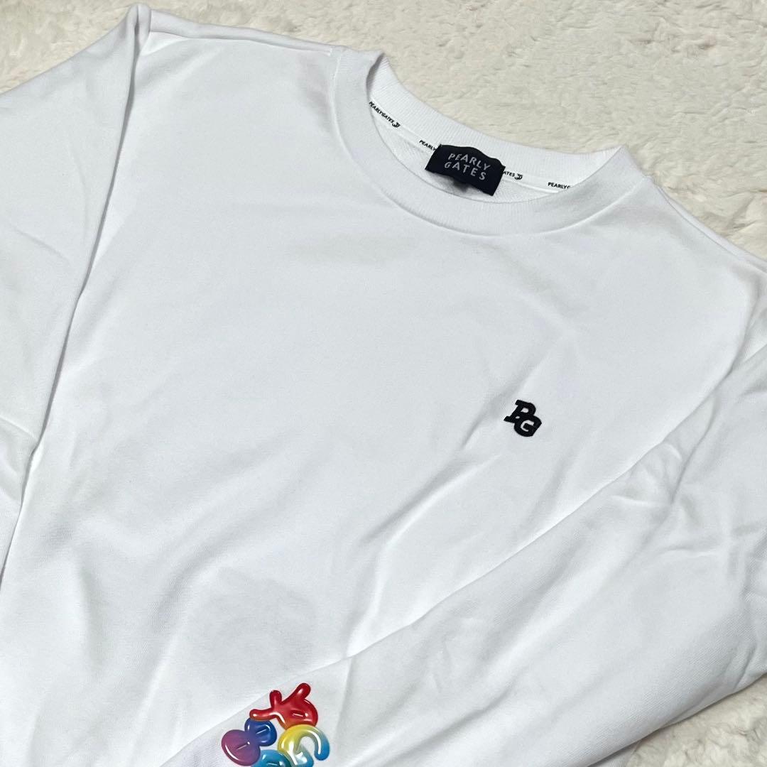 PEARLYGATES35周年トレーナー　白　サイズ2