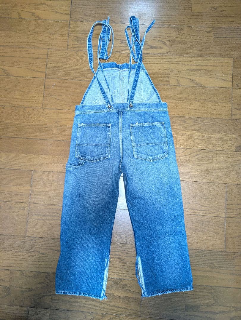 セール【美品】アパルトモン　デニムオーバーオール 34