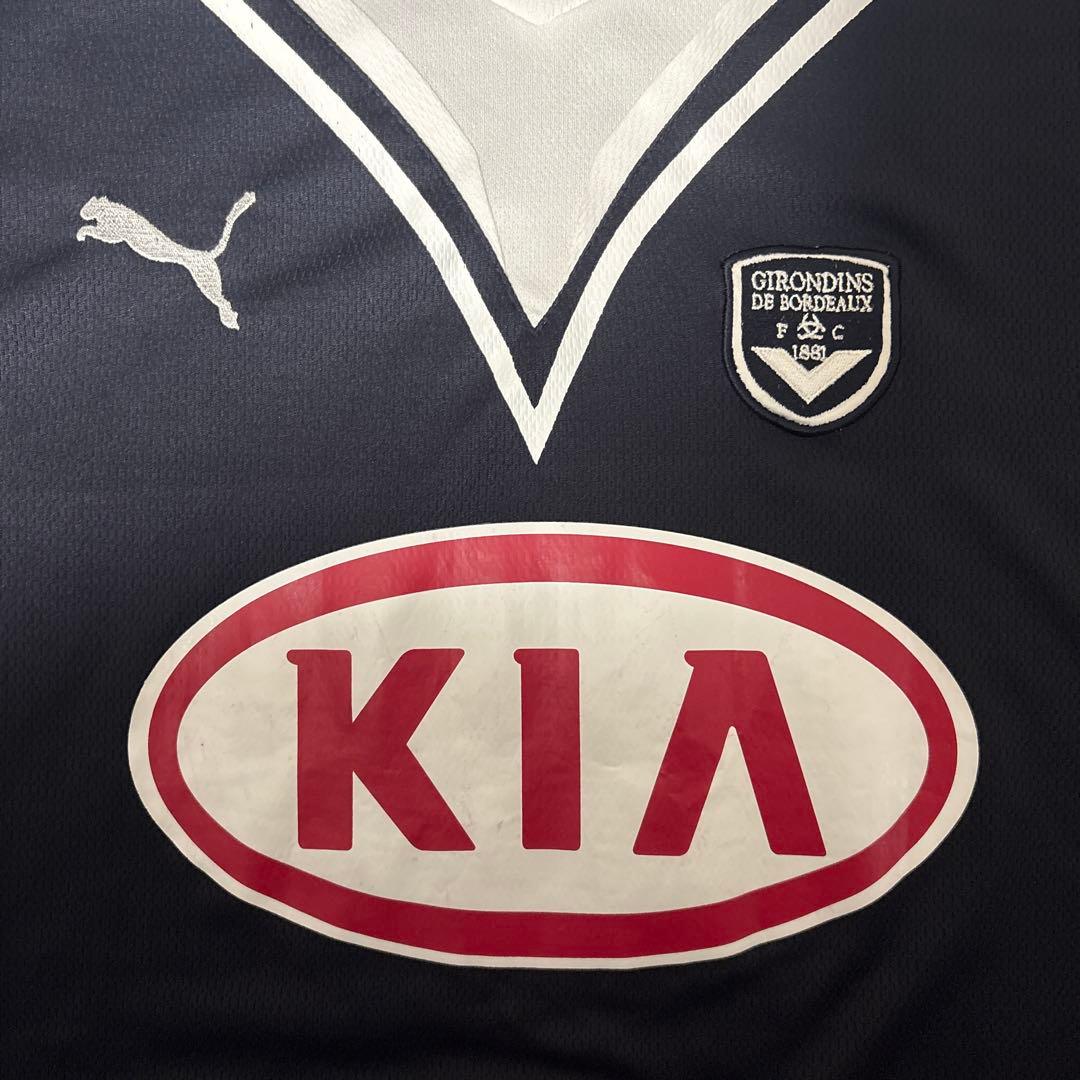 ボルドー　15/16 サッカーユニフォーム　グルキュフ　優勝パッチ付