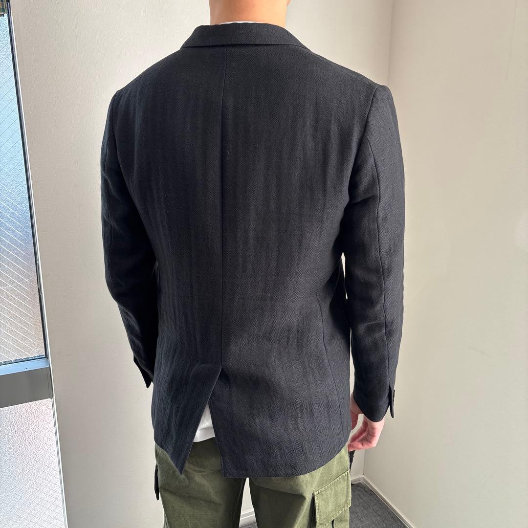 ポ*コ様 【美中古】マーガレットハウエル　Lサイズ　メンズ　テーラードジャケット