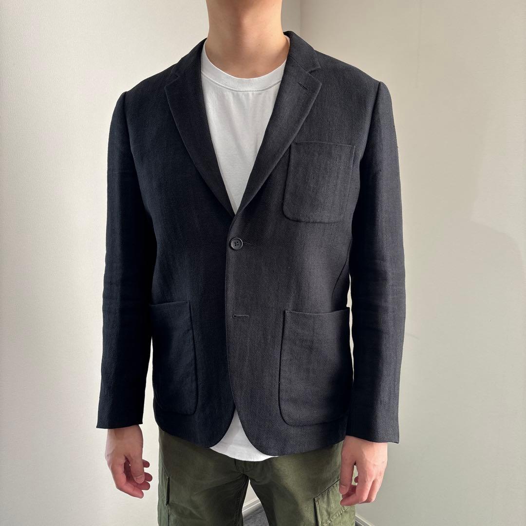 ポ*コ様 【美中古】マーガレットハウエル　Lサイズ　メンズ　テーラードジャケット