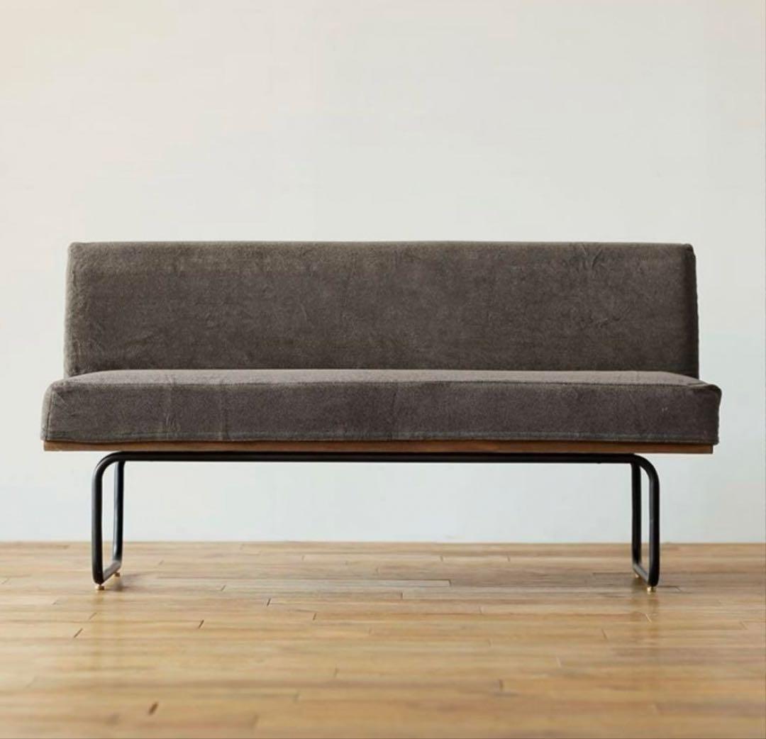 リセノ　二人がけソファー(肘掛けあり)