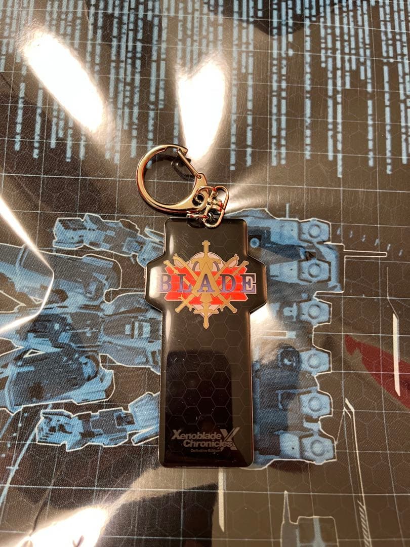 ゼノブレイドクロスディフィニティブエディション　海外デスクマットホログラムトレカ