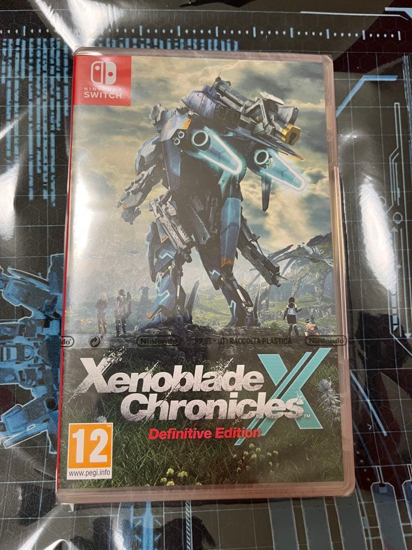 ゼノブレイドクロスディフィニティブエディション　海外デスクマットホログラムトレカ