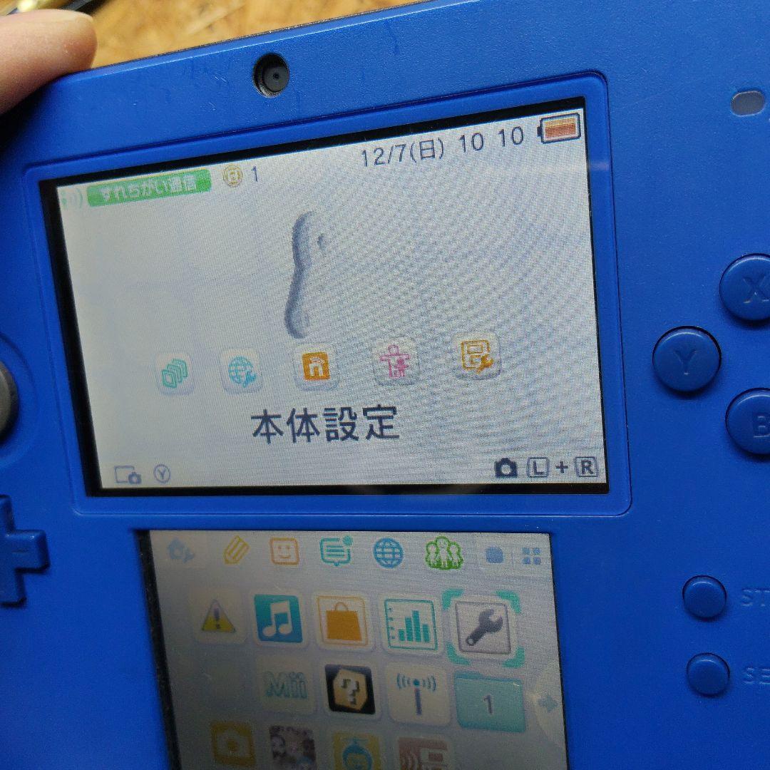 ニンテンドー2DS ブルー動作確認済