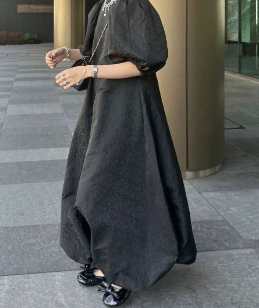 【PERNA】ワンピース/ドレス/黒/オケージョン