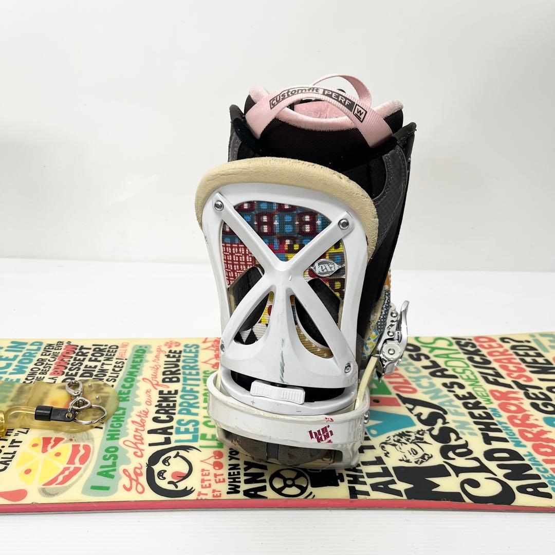 BURTON SALOMON レディース　スノボセット　バートン　スノーボード