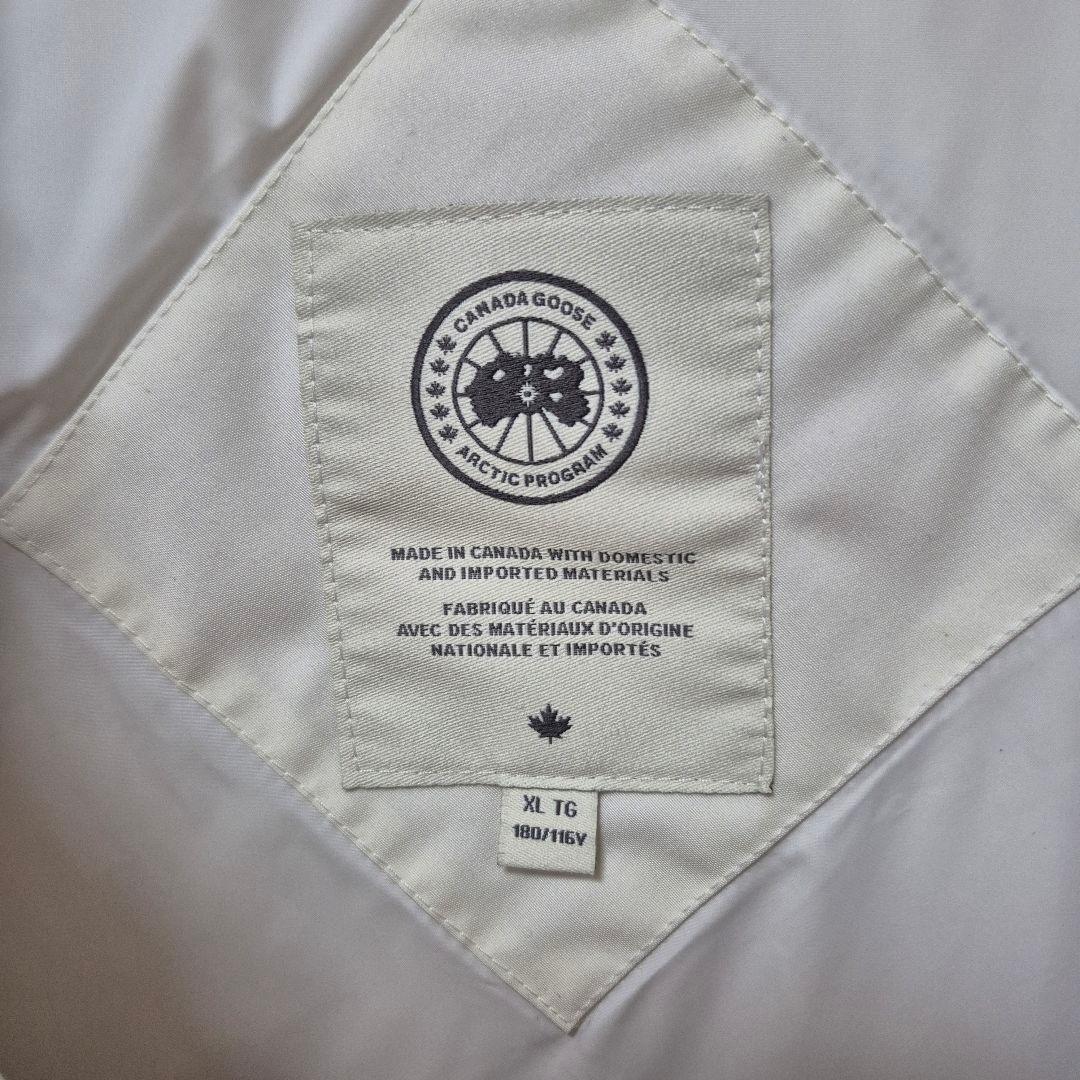 カナダグース ダウンベスト ホワイトレーベル