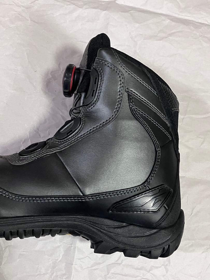 クシタニ K-4575 ライディングブーツ ガンメタ23.5cm 新品同様